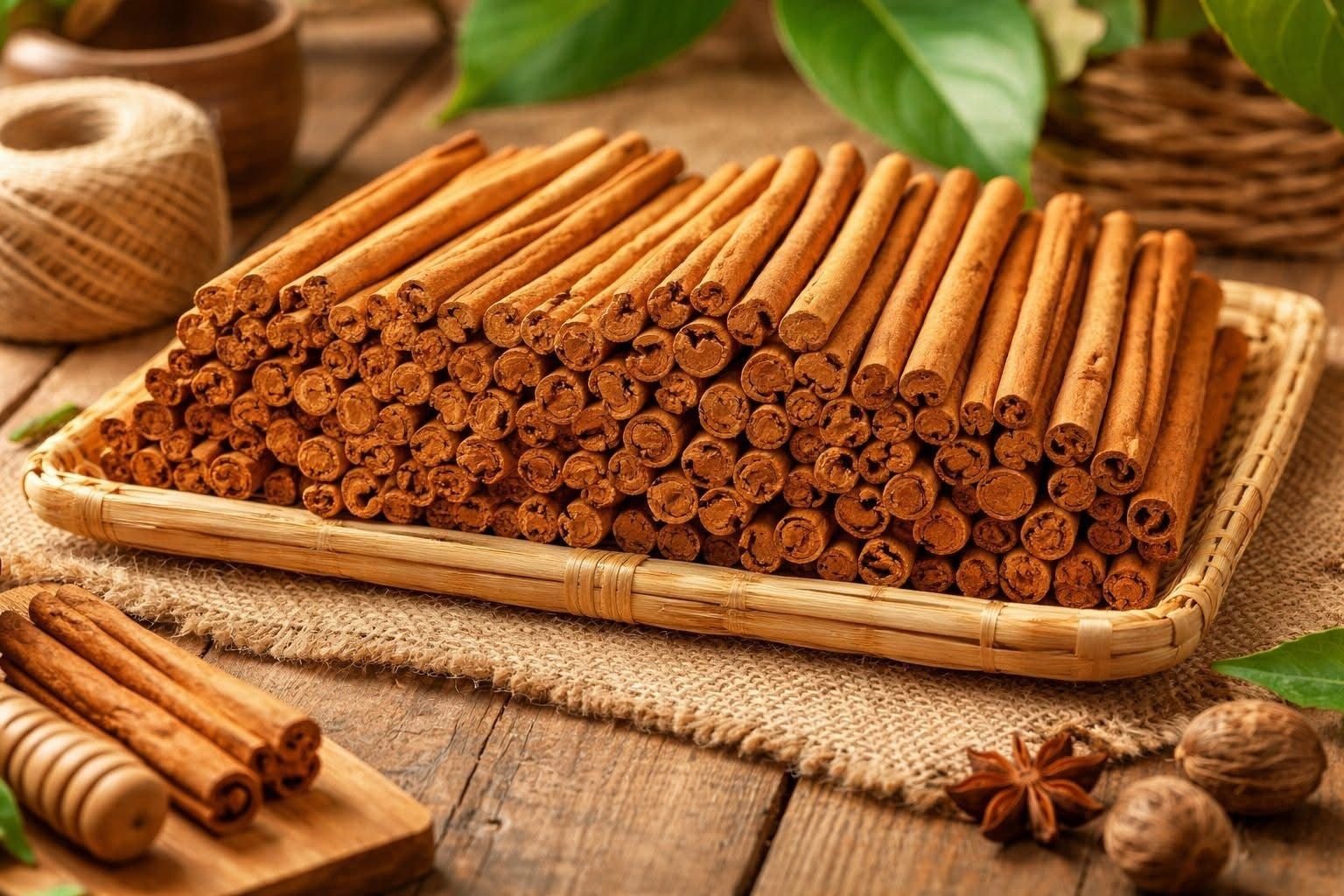 Ceylon cinnamon sticks from Sri Lanka